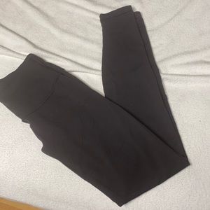 Black lululemon leggings size 4
